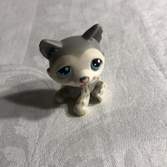 Littlest Pet Shop #70 Husky Dog LPS - Picture 1 of 16